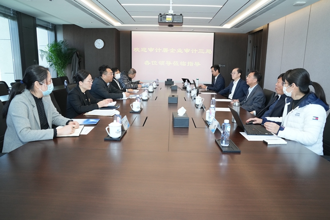 審計(jì)署企業(yè)審計(jì)三局主要負(fù)責(zé)人張京奕一行到訪中國有研